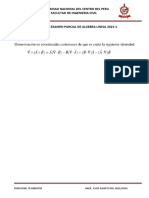 3er Examen Parcial Algebra Lineal - p4 2021-1