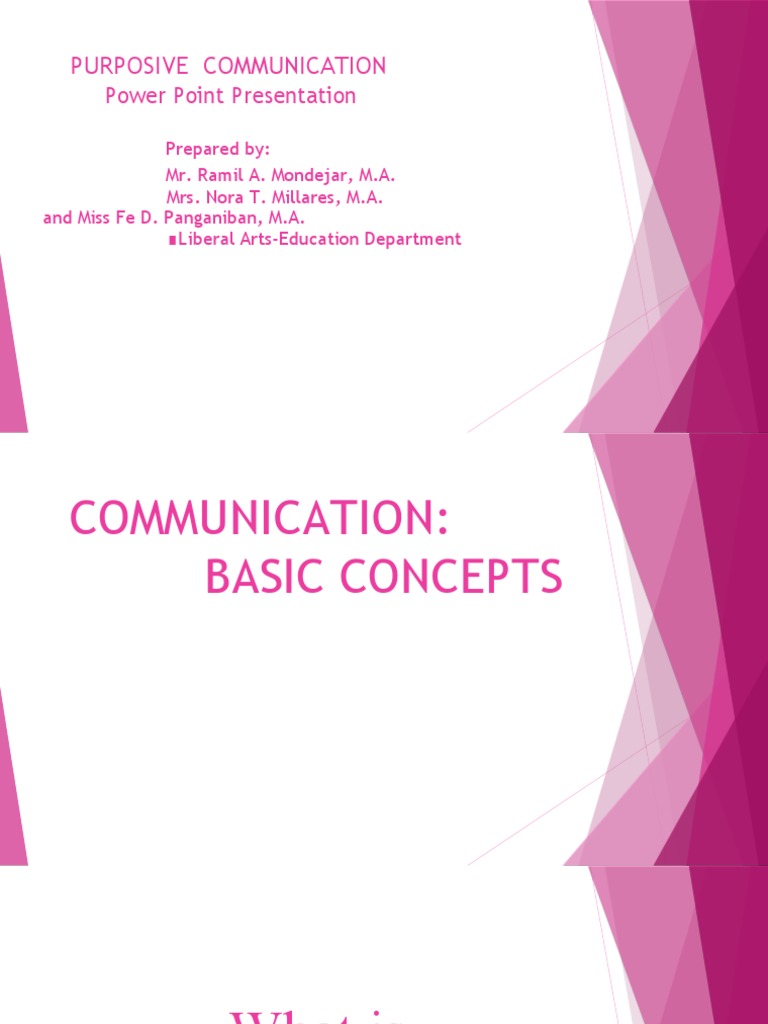 Communication Lesson 1 | PDF | Communication | Nonverbal Communication