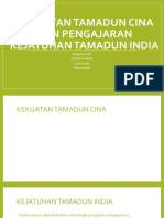 Kekuatan Tamadun Cina Dan Pengajaran Kejatuhan Tamadun India