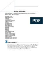 Microscopy: Terms Introduced in This Chapter