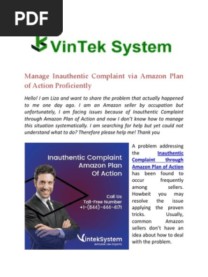inauthenticcomplaintthroughamazonplanofaction-190530093239