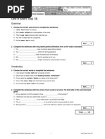 Sol3e Elem u9 Short Test 1b