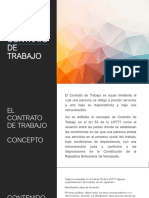 Contrato de Trabajo: Concepto, Elementos y Características