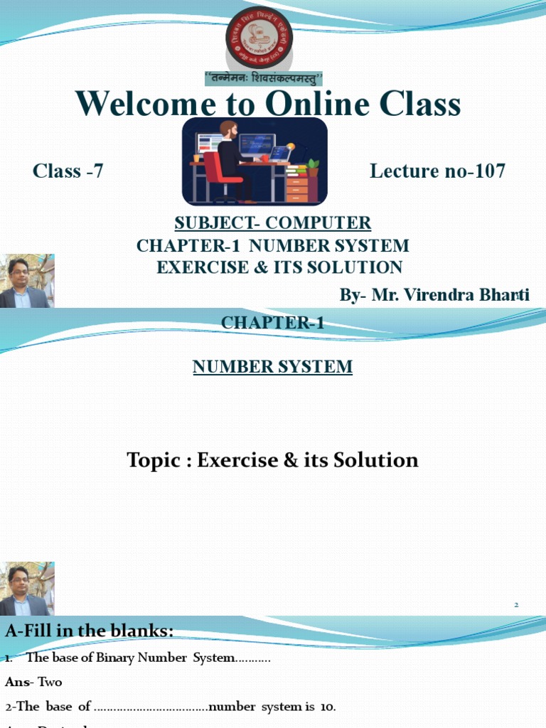 Class 7 Number System Solutions | PDF | Arithmetic | Mathematical Notation