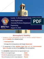 Lecture - 6 - Environmental Studies (BITS-F 225) Smita Raghuvanshi Associate Professor, Department of Chemical Engineering August 31, 2020