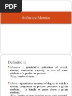 UNIT III Software Metrics