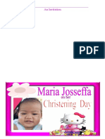 Christening - Josseffa