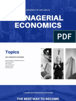 Managerial Economics Key Concepts (40