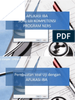 1. Pembuatan soal Uji dengan APLIKASI IBA