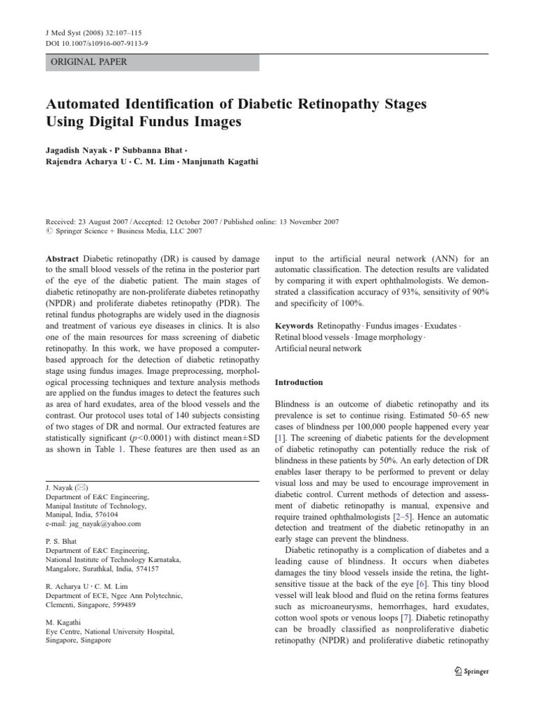 Automated Identification of Diabetic Retinopathy Stages Jpaper 2015 ...