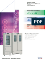 Pharmaceutical Refrigerators with Built-In Freezer