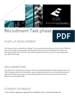 recruitment task phase Ecell manipal