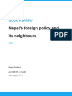 Book Review: Nepal's Foreign Policy and Its Neighbours