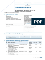 Rallis 2020 Report Annexure E To The Board's Report