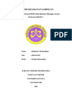 Resume POP3 Dan IMAP-Zhafirah T.R Barahima