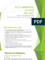 Impacto ambiental proyectos. Métodos evaluación Leopold españoles