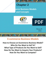 E-Commerce Business Models and Concepts: Marye.M 2021