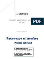 Primer Act. El Nombre