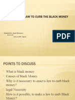 Do We Need Law To Curb The Black Money: Submitted by - Akash Shrivastava B.A.L.L.B. S.S.L.G (JNU, Jaipur)