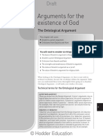 Arguments For The Existence of God The Ontological Argument