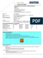 Safety Data Sheet 1 Identification of The Substance or Preparation and of The Company/undertaking