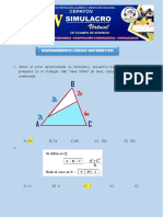 04 Cuarto Simulacro Examen de Simulacro 2021-II