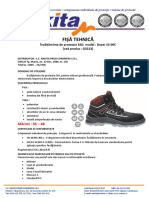 Fisa Tehnica - Bocanci ESD Dozer S3