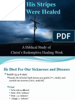A Biblical Study of Christ's Redemptive Healing Work