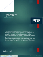 Ephesians: Foundations Year