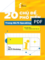 20 Chủ Đề Phổ Biến IELTS Speaking Part 1 the IELTS Workshop