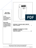 Danby Dpac120061 User Manual