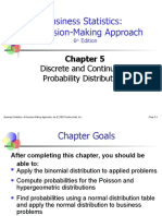 Business Statistics: A Decision-Making Approach: Discrete and Continuous Probability Distributions