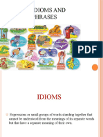 Idioms and Phrases