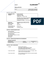 Safety Data Sheet: Polyethylene Glycol 4000, Ind, 100%,Flk