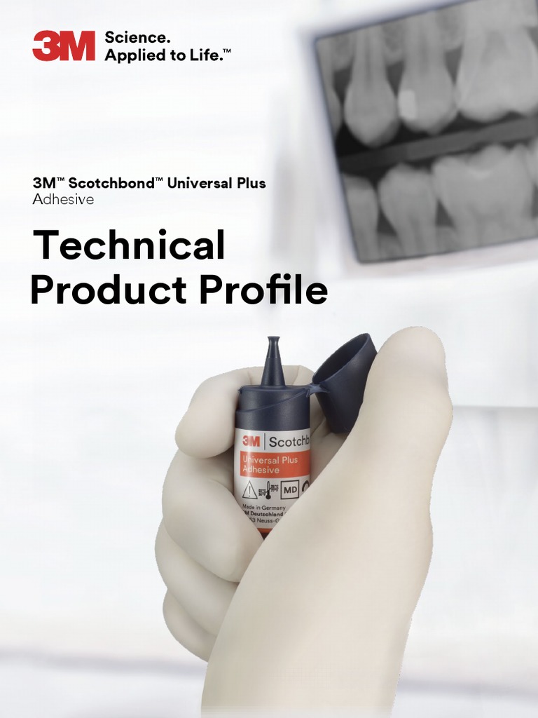 3M Scotchbond Universal Plus PDF Tooth Enamel Adhesive