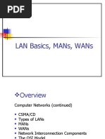 Lan Basics, Mans, Wans