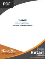 Huawei: H13-511 - V4.0 Exam