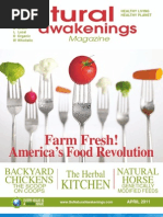 "Natural Awakenings" Magazine, April 2011 Issue