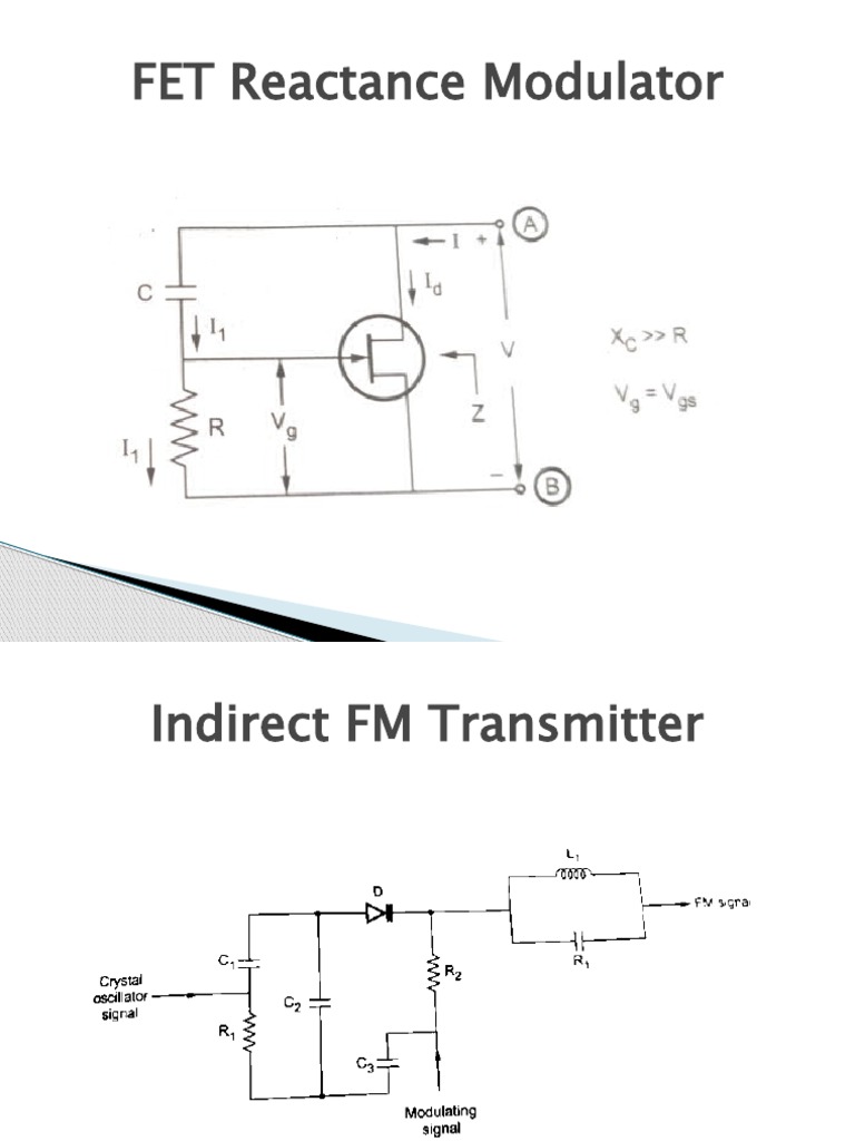 FET Reactance Modulator | PDF