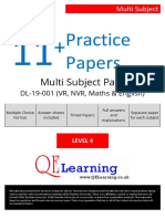 Practice Papers: Multi Subject Pack