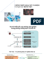 10 - Tinh Hinh Trien Khai XN SARS CoV 2 VAMS Trong BV 01.10.2020