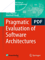 Pragmatic Evaluation of Software Architectures: Jens Knodel Matthias Naab