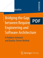 Bridging The Gap Between Requirements Engineering and Software Architecture