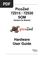 Picozed 7Z015 / 7Z030 Som: (System-On Module)