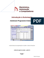 Introdução à Automação - Autómatos Programáveis Industriais - Programação LADDER e LISTA DE INSTRUÇÕES