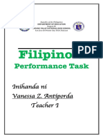 Performance-task-Q1-M1-to-M6 - Grade 8 Unang Kwarter