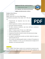 Análisis Del Caso Clínico César López