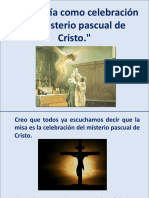Eucaristia y Misterio Pascual