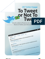 Estudio sobre la Presencia de las Marcas en Brasil en Twitter para Atención al Cliente 2011