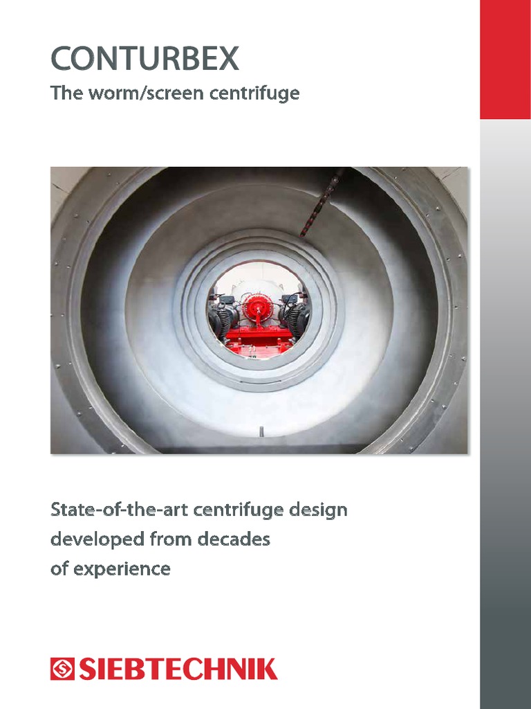 Conturbex: The Worm/screen Centrifuge | Download Free PDF | Bearing ...